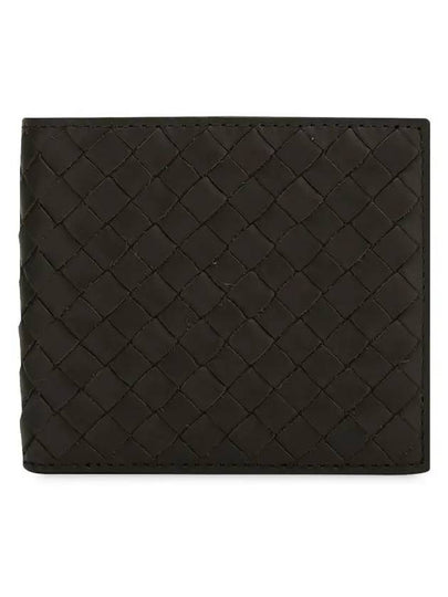 Intrecciato Weaving Half Wallet Espresso - BOTTEGA VENETA - BALAAN 2