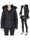 Original Threequarter Jacket Black Fur Navy - MOOSE KNUCKLES - BALAAN 2