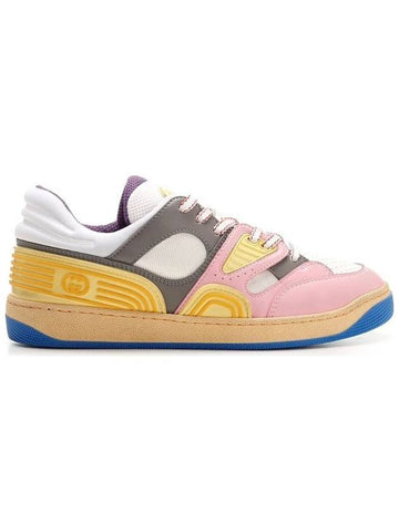 Basket Sneakers Pink - GUCCI - BALAAN 1