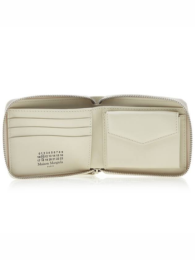 Stitch Zip Around Medium Half Wallet Greige - MAISON MARGIELA - BALAAN 11