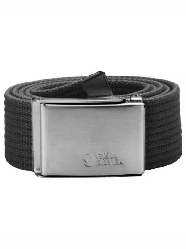 24 Canvas Belt Dark Gray 77029030 - FJALL RAVEN - BALAAN 1