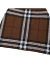 Check Jacquard Mini Pencil Skirt Brown - BURBERRY - BALAAN 5