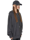 IHD002 4 Signature Graphic Hooded Zip-up Charcoal - ITZAVIBE - BALAAN 3