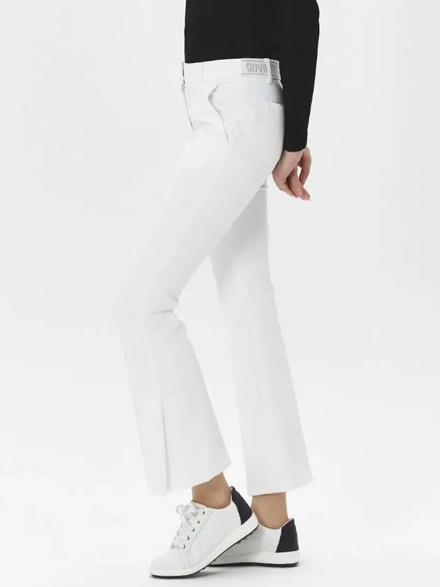 Women s side slit semi bootcut pants DE3WPT361WH - DUVIK - BALAAN 7