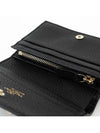 Rockstud Logo Half Wallet Black - VALENTINO - BALAAN 7