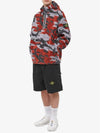 Heritage Camo Fleece Hoodie Camo Red - STONE ISLAND - BALAAN 5