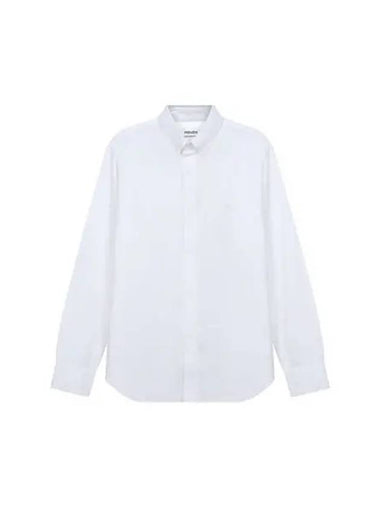 Men s Mini Tiger Logo Embroidered White Shirt 5CH400 1LD 01 1157031 - KENZO - BALAAN 1