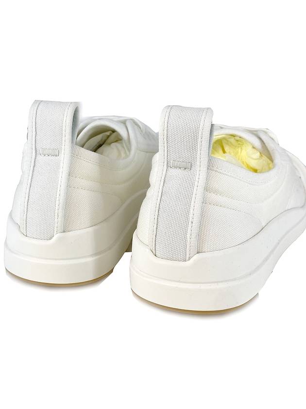 Vulcan Canvas Low Top Sneakers White - BOTTEGA VENETA - BALAAN 7