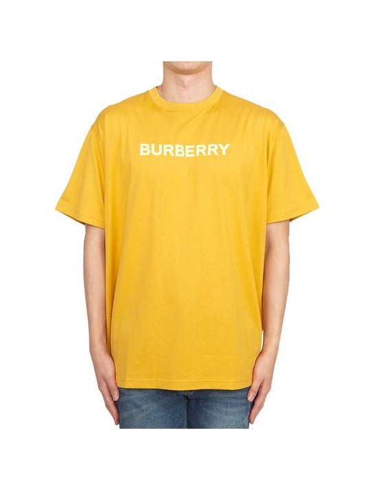Men's Short Sleeve T-Shirt HARRISTON 8065396 A4029 - BURBERRY - BALAAN 1