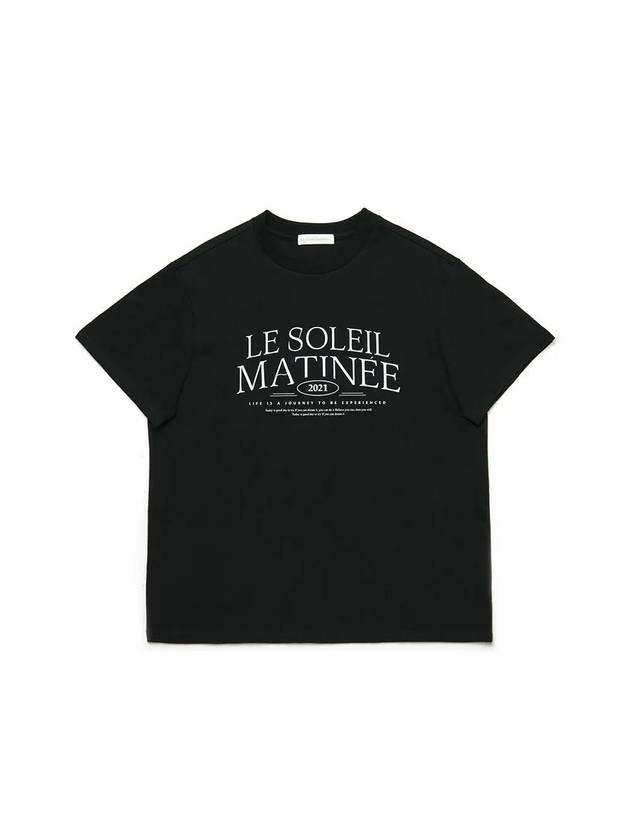 Simple Arch Logo Short Sleeve T-Shirt - LE SOLEIL MATINEE - BALAAN 3