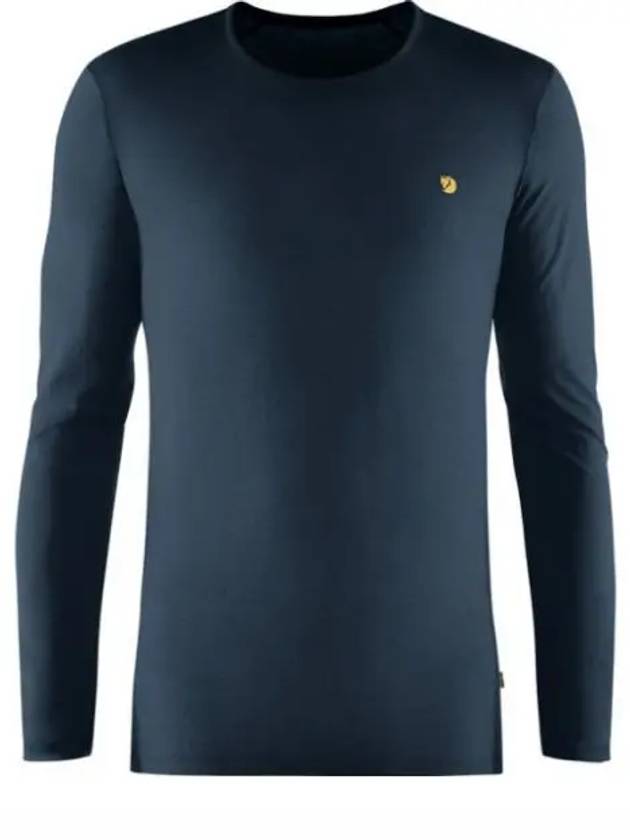 Bergtagen Thin Wool Long Sleeve T-Shirt Maughton Blue - FJALL RAVEN - BALAAN 2