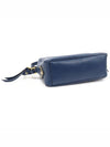 1BH089 Blue GLACE CALF gold square camera cross bag - PRADA - BALAAN 5