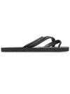 11Th Anniversary White Thunder Strass Flip Flop Black - NEIL BARRETT - BALAAN 1