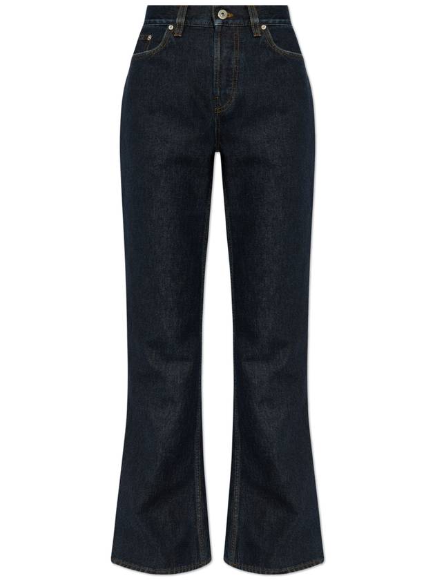 Burberry 'Straight' Jeans, Women's, Navy Blue - BURBERRY - BALAAN 1