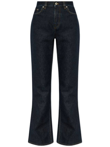 Burberry 'Straight' Jeans, Women's, Navy Blue - BURBERRY - BALAAN 1