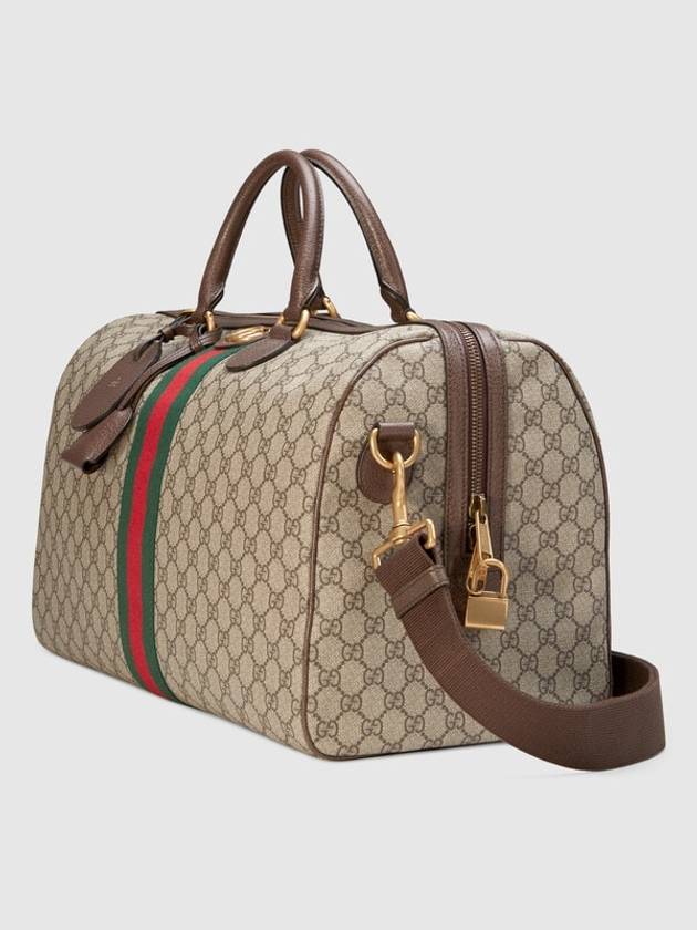 Ophidia GG Carry On Medium Duffel Bag Beige - GUCCI - BALAAN 3