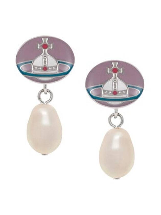 Loelia Earrings Purple - VIVIENNE WESTWOOD - BALAAN 2