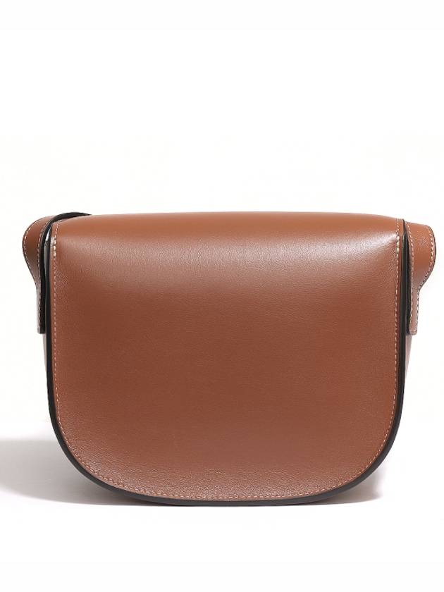 Folco Cuir Triomphe Calfskin Cross Bag Tan - CELINE - BALAAN 3