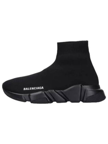 Speed Recycled Sneakers Black - BALENCIAGA - BALAAN 1