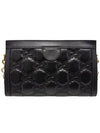 Women s 702200 GG Matelasse Black Leather Small Shoulder Bag - GUCCI - BALAAN 3