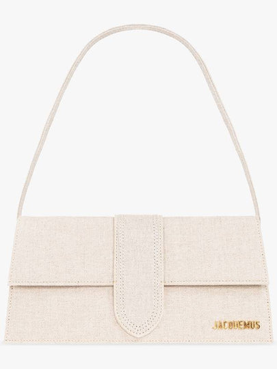 Le Bambino Long Flap Shoulder Bag Light Beige - JACQUEMUS - BALAAN 2