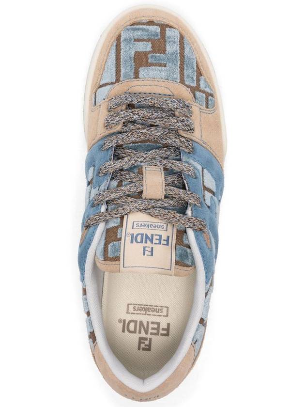 Fendi Match Sneakers Shoes - FENDI - BALAAN 4