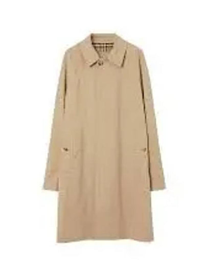 Camden Heritage Car Single Breasted Coat Beige - BURBERRY - BALAAN 2