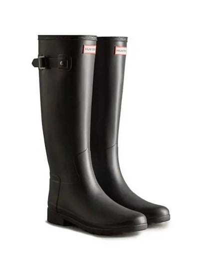 Original Refined Tall Rain Boots Black - HUNTER - BALAAN 2