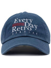 EDRS WASHED BALL CAP ISLAND BLUE - POLYGRAM - BALAAN 4