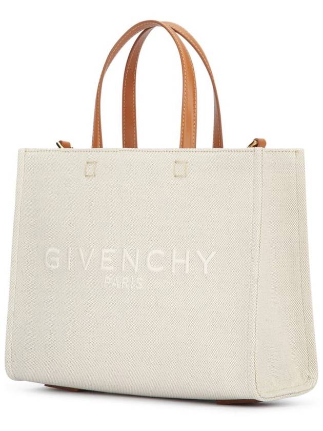 Mini G-Tote Shopping Bag Beige - GIVENCHY - BALAAN 3