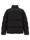 Garment Dyed Crinkle Reps Down Padding Black - STONE ISLAND - BALAAN 3