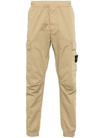 Stone Island Trousers Brown - STONE ISLAND - BALAAN 1