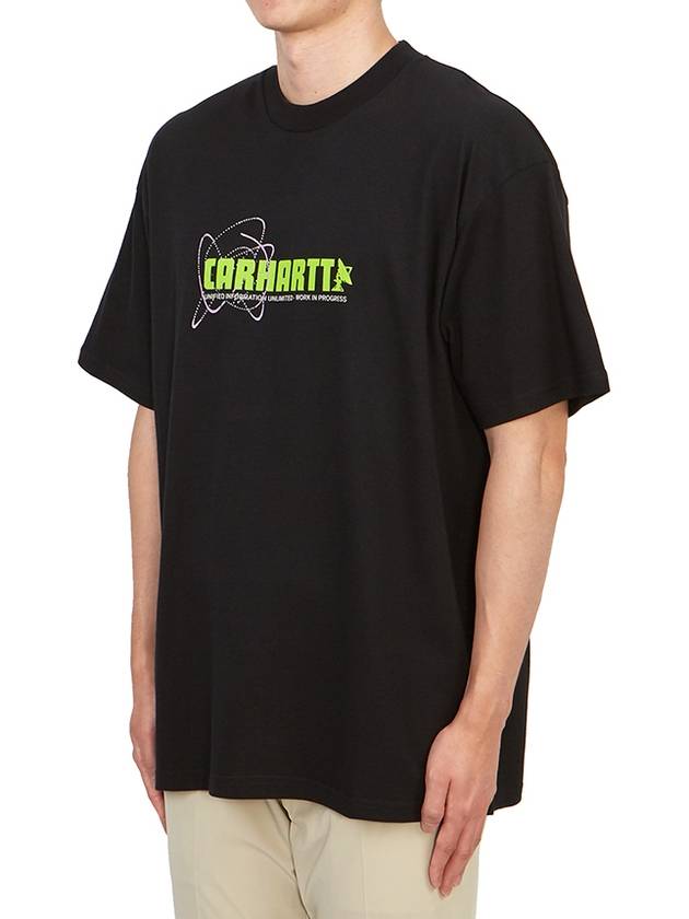 Unified Short Sleeve T-Shirt Black - CARHARTT WIP - BALAAN 4