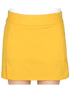 Women's Amelie H Line Skirt Yellow - J.LINDEBERG - BALAAN 7