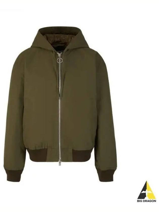 Ripstop Padded Jacket Olive - ACNE STUDIOS - BALAAN 2