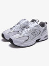 530 Sneakers White Silver - NEW BALANCE - BALAAN 6