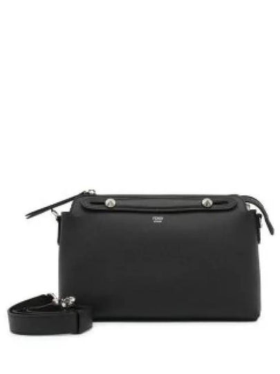 By The Way Boston Leather Medium Tote Bag Black - FENDI - BALAAN 2