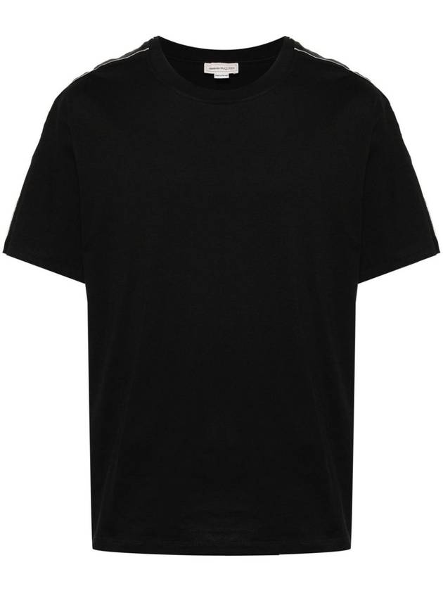 Alexander McQueen Contrast Band T-Shirt - ALEXANDER MCQUEEN - BALAAN 1