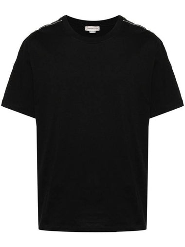 Alexander McQueen Contrast Band T-Shirt - ALEXANDER MCQUEEN - BALAAN 1