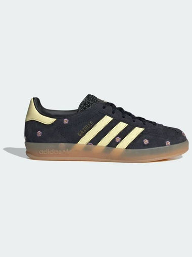 Originals Gazelle Indoor Low Top Sneakers Core Black - ADIDAS ORIGINALS - BALAAN 1