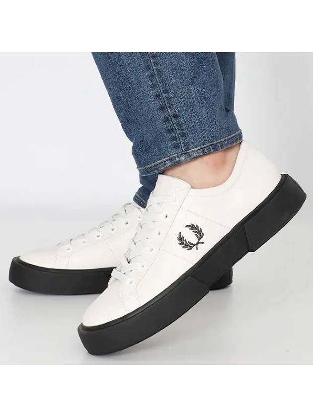 B70 Leather Low Top Sneakers White - FRED PERRY - BALAAN 2