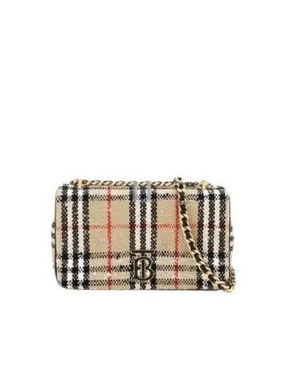 Boucle Lola Vintage Check Small Cross Bag Beige - BURBERRY - BALAAN 2