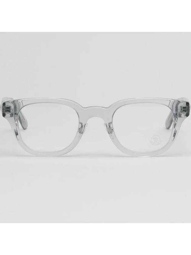 Glasses frame ML5157D 020 transparent horn rim Asian fit - MONCLER - BALAAN 3