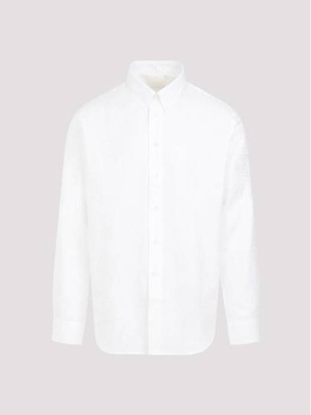 Long Sleeve Shirt BM60ZH140C 100 WHITE - GIVENCHY - BALAAN 1