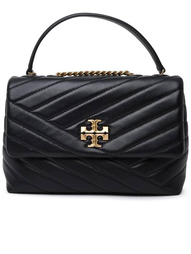 Kira Chevron Convertible Strap Small Shoulder Bag Black - TORY BURCH - BALAAN 2