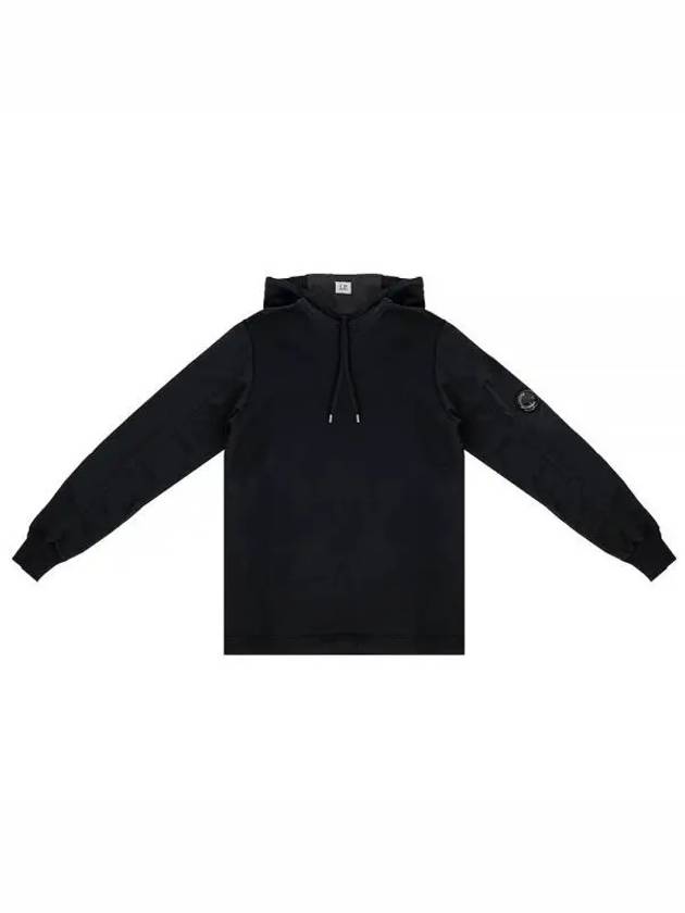 Lightweight Cotton Hoodie Black - CP COMPANY - BALAAN 2