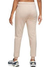 Women's Sportswear Club Fleece Mid-Rise Jogger Track Pants Ivory - NIKE - BALAAN 3