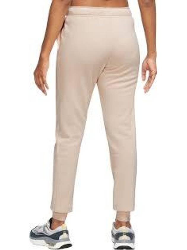 Women's Sportswear Club Fleece Mid-Rise Jogger Track Pants Ivory - NIKE - BALAAN 3