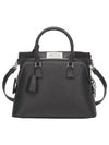 5AC Four Stitch Logo Classic Tote Bag Black - MAISON MARGIELA - BALAAN 2