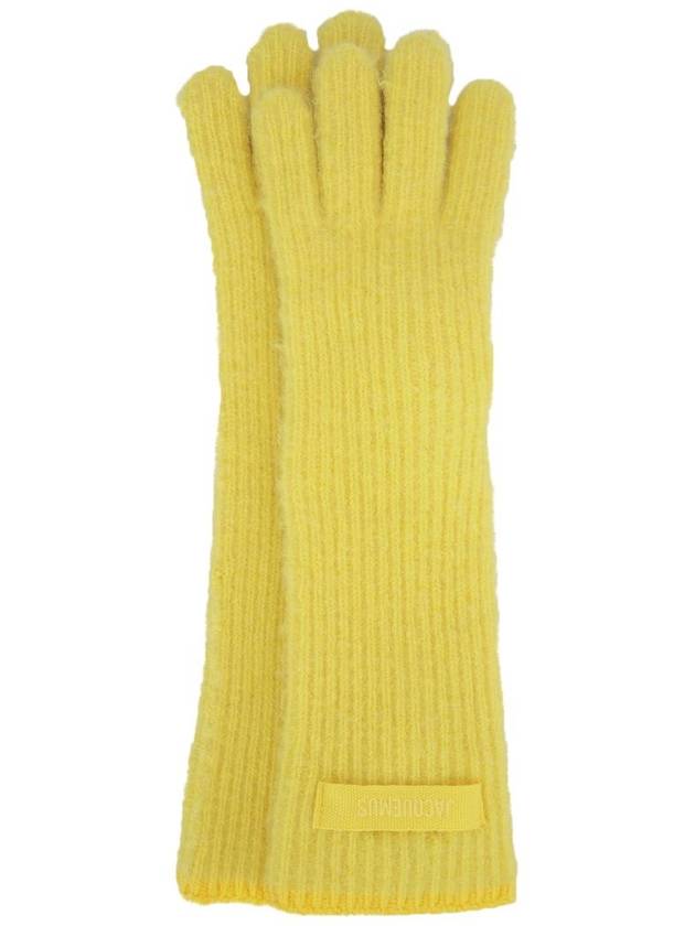 The Gros Grain Gloves Yellow - JACQUEMUS - BALAAN 2